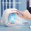 Desk Cooler Fan 3 Wind Speeds USB Charging Small Table