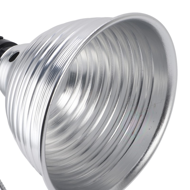 Reptile Heat Lamp Fixture Adjustable Rotate Clamp for Pet Heating