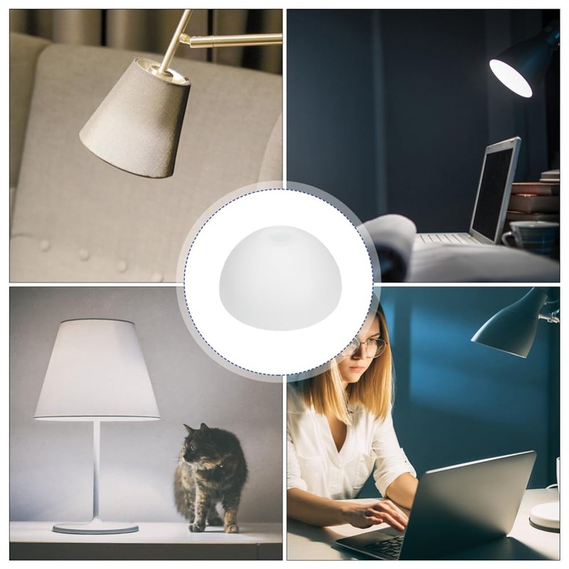 OSALADI -Compatible Decorative Lampshade in Mushroom Shape Plastic Construction for