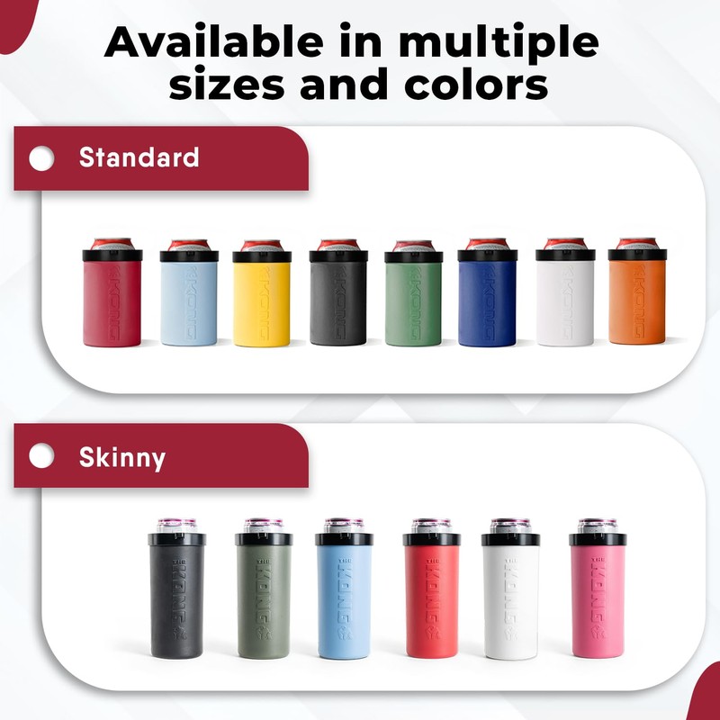 The Kong 2.0 - A Portable Can or Bottle Cooler/Cup