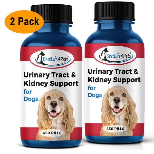 BestLife4Pets Dog UTI Kidney Support - Natural Urinary Tract Infection