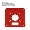 Router Table Insert Plate, Aluminum Alloy Universal Design Accessory for