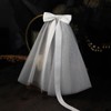 TUCEWP Bridal Veil for Women Girls White Wedding Veil Elegant