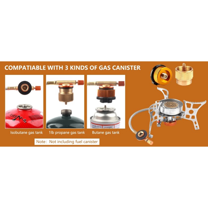 Fire Water Marine Three Fuel Camping Stove Butane Propane and