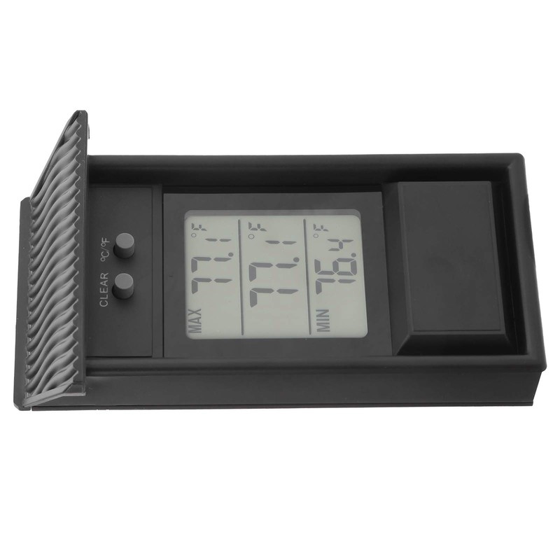 Digital Max Min Greenhouse Thermometer, Outdoor Waterproof Temperature Meter, Digital