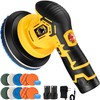 Cordless Car Buffer Polisher, 6 inch Cordless Polisher with 2pcs