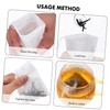 BIUDECO Brew Fine Mesh Strainer Tea Bags 200 Pcs Empty