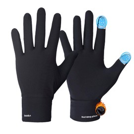 Tofern Herren Damen Thermo Handschuhe Touchscreen Unterziehhandschuhe - Winter Warme FahrradHandschuhe Skihandschuhe für Ski, Fahren, Radfahren, Wandern