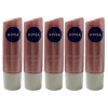 NIVEA 5 Pack Nivea Shimmer Lip Care 0.17 oz Shea