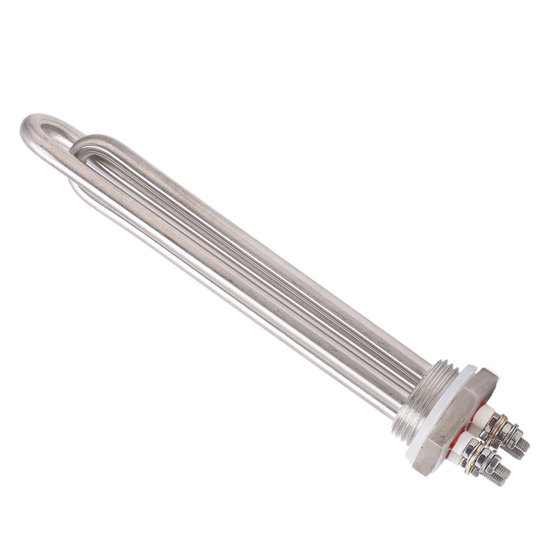 Immersion Water Heater Stainless Steel 1"NPT Thread Portable Quick Heating