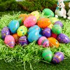 Joyin 36 Pieces Printed Easter Eggs Light Colour Easter Eggs