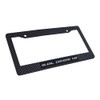 5.0 Coyote V8 Emblem Carbon Fiber Style License Frame Made