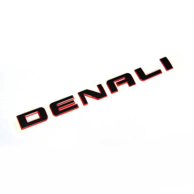 2pack Original Black Denali Hd Nameplate Emblems Badges Compatible with