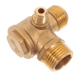 Ciieeo Air Compressor Valve Check Valve Accessory Air Compressor Check Valve Air Fittings Vacuum Valve Air Valves for Air Tanks Air Compressor Kit Air Tools for Compressor Golden Copper