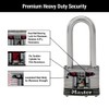 Master Lock (マスターロック) 南京錠 鍵式 屋外 耐候 防錆 本体幅51mm 吊高内径64mm