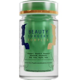 Beauty Surgery Complex Dietary Supplement to Support the Normal Function of the Immune System After Surgery Surgery Permanent Makeup and Injections 50 Capsules
