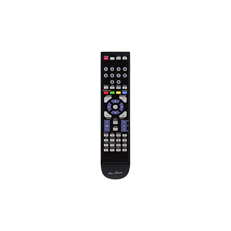 RM Series Replacement Remote Control for SANSUI HDLCDVD260C