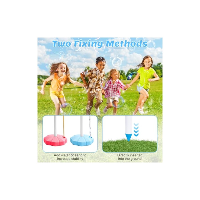 2026 New Bubble Machine for Kids, 47" Rechargeable Automatic Bubble