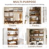Gashell Wire Shelf Covers, Bamboo Wire Rack Covers for Pantry,