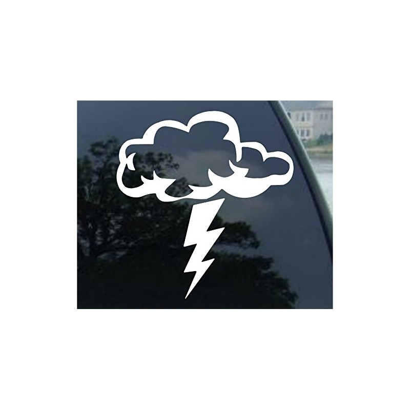 Ranger Products Storm Cloud Lightning Bolt Decal Sticker, Die Cut