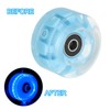 PATIKIL Roller Skate Wheels Set,8 Pack 58mm 82A Light Up