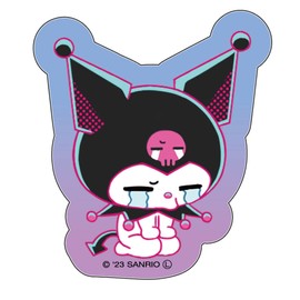 Tees Factory KUROMI'S PRETTY JOURNEY SR-5543295UU Acrylic Clip, Chromi, H 2.0 x W 1.8 x D 0.1 inches (5.2 x 4.6 x 0.3 cm)