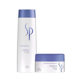 Wella System Professional SP Hydrate Shampoo 250ml & Mask 200 mL Combo Pack