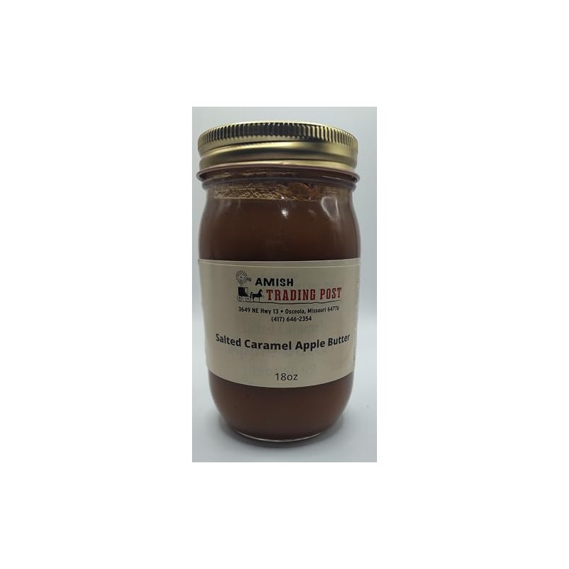 Amish Apple Butter - Salted Caramel Flavor