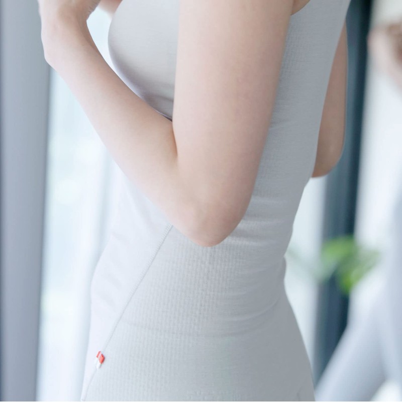 FOOTMARK BASEWEAR Footmark Basewear Sleeveless (Gray,M), gray