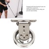 Pulley Wheel Bidirectional Rust Proof Silent Rotation Traction Wheel for