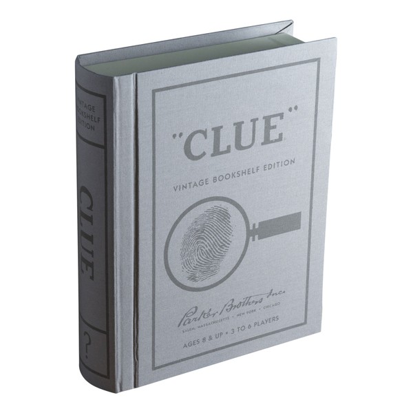 Clue Linen Book Vintage Edition Board Game