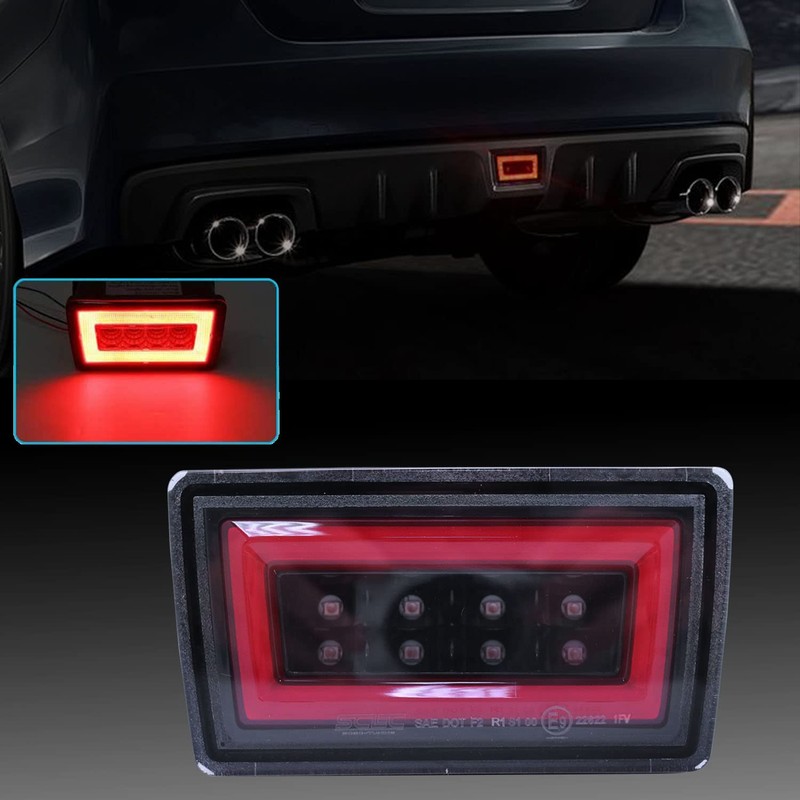 GAZOZ PERFORMANCE F1 Clear Lens LED Rear Fog Light Kit