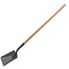 A.M. Leonard Wood-Handled Contractor-Grade Shovels (Square-Point Blade)
