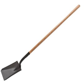 A.M. Leonard Wood-Handled Contractor-Grade Shovels (Square-Point Blade)