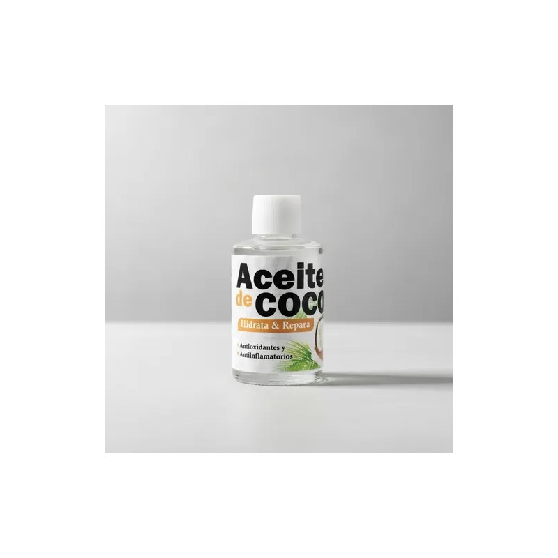 Aceite Concentrado De Coco Antioxidante Para Cabello Y Piel Todo