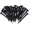 50 Pack 4.5 Inch Plastic Garden Stakes, Heavy Duty Landscape
