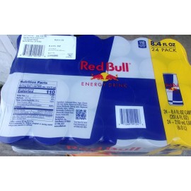 Red Bull Energy Drink Original 8.4 Fl Oz (24 Pack)