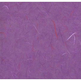 Unryu Rice Papers- All Solid Colors - Purple Confetti - 25x37 Inch Sheet