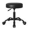 SHA CERLIN Rolling Stool with Wheels Swivel Shop Salon Stool