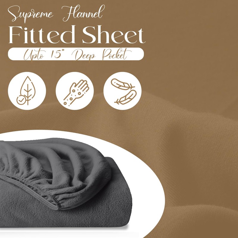 Linens World Egyptian Cotton Fitted Sheets Super King Size Breathable,