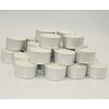30 Tea Lights Diameter 39 mm 22 mm White with