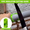 AGLOO Pipe Insulation Cutting Guide - Foam & Rubber Pipe