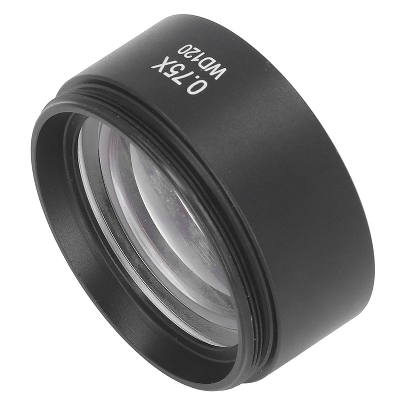 Microscope Lens 0.75X 120mm Barlow Eyepiece M48 Interface Accessory for
