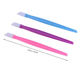 Baluue 72pcs Nail Cleaning Stick Plastic Manicure Tools for Cuticle Care Efficient Dead Skin Pusher for Nail Salons and Home Use Durable and Safe