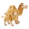 Zappi Co 100% Recycled Bactrian Camel Plush Twin Set (Medium+Small)