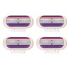 4 Pcs Venus Snap Razor Refill Blades, Heads Compatible with