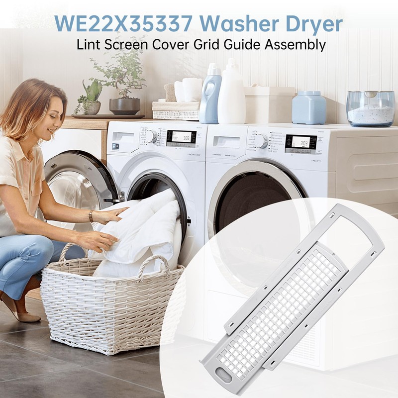 WE22X35337 Washer Dryer Lint Screen Filter And Lint Filter Slide