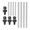 Metal Front and Rear Suspension Arm Set RC Car Upgrade