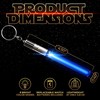 LIGHTSABER KEYCHAIN LED STAR WAR Glowing Light Up Saber 8