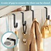 CENHANG Adjustable Cubicle Hooks, Over The Door Hooks, Premium Metal